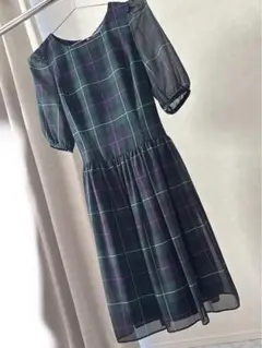【極美品】M's GRACY チェックワンピース