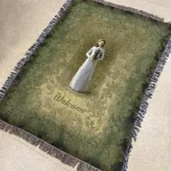 M*n様 USA製 大判 天使 アート マルチカバー ソファーカバー　ヴィンテー