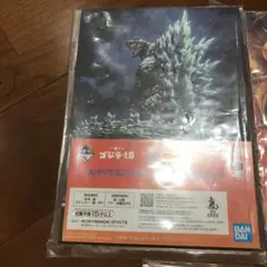 ゴジラ　一番くじ　G賞　キャンバス風イラストボード&ロゴステッカー