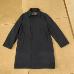 ダークネイビー ステンカラーコート