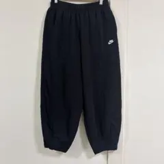 超極太 NIKE OVERSIZED FIT バギースウェットパンツ M 黒