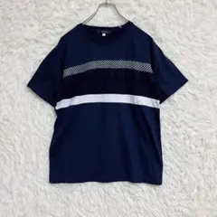 【L⭑BWORKS】Tシャツ (M) 半袖 ボーダー トップス