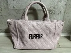 FURFUR ピンク キルティングショルダーバッグ
