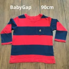 BabyGap　長袖　ボーダー　Tシャツ　子供服　90センチ