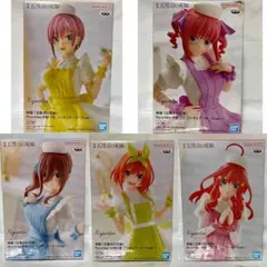 映画 五等分の花嫁　ナース　フィギュア　5体セット