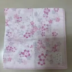 宇野千代大判ガーゼハンカチ　さくら