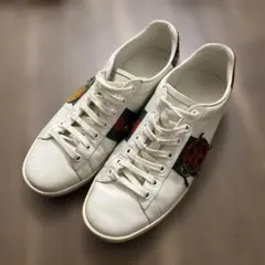 GUCCI グッチ ゴースト プリント レザー ハイカット スニーカー GUCCI グッチ ゴースト プリント レザー ハイカット スニーカー - メルカリ