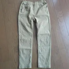 ベージュ ロングパンツ