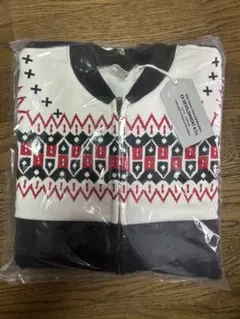 xxdevelopment 雪柄ジップスウェット 新品 未使用 未開封品