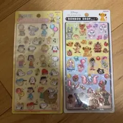 ボンボンドロップシール　ディズニー スヌーピー