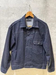 美品 ユニクロ UNIQLO 1st デニムジャケット メンズ