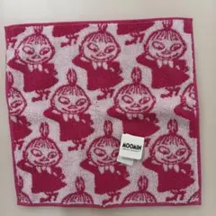 MOOMIN リトルミイ ミニタオル ハンカチ ピンクのサムネイル