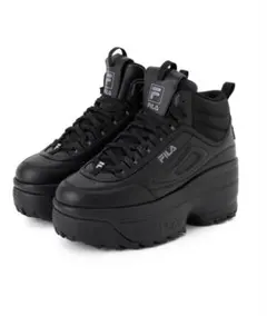 FILA DISRUPTOR II WEDGE MID ブラック 25.0cm