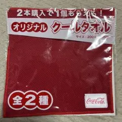 Coca-Cola オリジナル クールタオル レッドのサムネイル