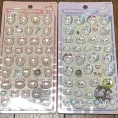 ちいかわ ボンボンドロップシール 古本屋 カニちゃん モモンガ 2種セット ③