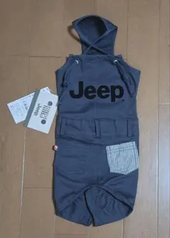 【新品・未使用】犬服　JEEP　オーバーオール　3L(3号ロング)サイズのサムネイル