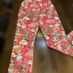 キッズ スパッツ 総柄 女の子120cm