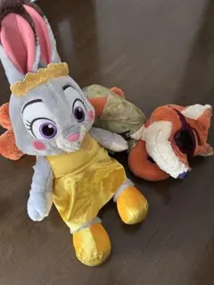 ズートピア ジュディとニックのぬいぐるみセット バラ売りも対応可能です