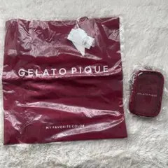 GELATO PIQUE トートバッグ レッド 046