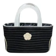 CLATHAS（クレイサス）ミニトートバッグ カメリア模様 クリアハンドル