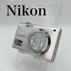 Nikon COOLPIX S3300 シルバー 動作確認済 充電器付 難あり - メルカリ