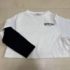 SISTER JENNI レイヤード風長袖カットソー 130cm