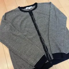 UNIQLO ユニクロ　INES　3Dボーダーカーディガン　Lサイズ