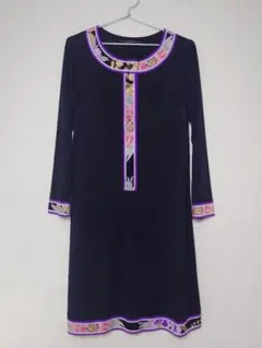 レオナール　半袖ワンピース　44 b26 B LEONARD レオナール 半袖 ワンピース 44 ワンピース｜レオナール