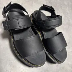 ドクターマーチン Dr. Martens サンダル ブラック UK8 27cm - メルカリ