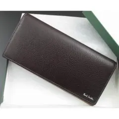 ☆お買い得☆新品☆箱付 ポールスミス 長財布 シルバーロゴ☆