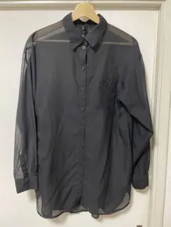 DIVIDED H&M/see-through shirt シースルー