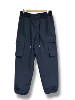 sacai ブラックワークパンツダブルニー 02325