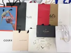 コスメ ブランド 紙袋 ショッパー 11点セット まとめ売り