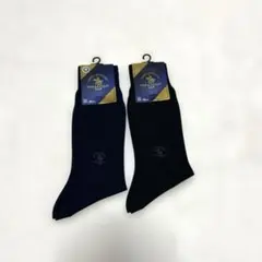 SANTA BARBARA POLO & RACQUET CLUB ソックス紺黒のサムネイル