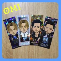 三代目 JSB3 登坂広臣 ØMI 千社札 ステッカー 4枚セット