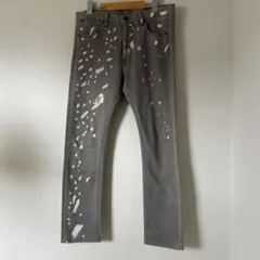 Vintage「Tsumori Chisato」SILVER Paint デニム 2026年最新】TSUMORI CHISATO メンズ ストレートデニムの人気アイテム
