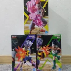 HUNTER×HUNTER フィギュア ゴン キルア ヒソカ G.I.編 セット