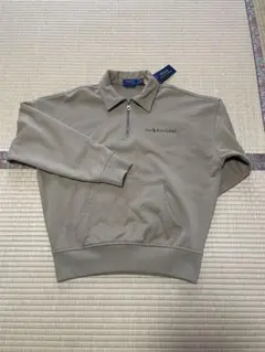 Polo Ralph Lauren ベージュ ハーフジップ スウェット