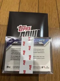 ドジャース WS優勝記念15枚セット2024 Topps now 大谷翔平