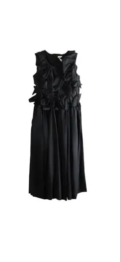 COMME des GARCONS 2025awノースリーブワンピース ブラックのサムネイル