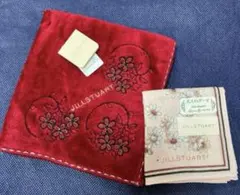 JILL STUART タオルハンカチ＆ハンカチ　2枚まとめて