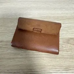 オールドコーチ ブラウンリップケース ＆ ダークブラウン小物入れ2点セット オールドコーチ ブラウンリップケース ＆ ダークブラウン小物入れ2点