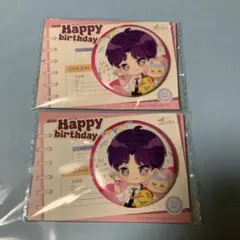 【公式品】 中国 恋と深空 ホムラ 誕生日 限定 缶バッジ 2点