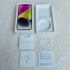 【空箱のみ】iPhone 14 128GB スターライト 付属品あり