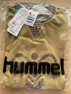 新品【hummel/ヒュンメル】コンフォートスウェット Lサイズ ベージュ