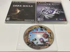 【動作確認済み】PS3ソフト 3本セット DARK SOULS 他