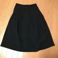 値下げ中！美品！トリコ　コムデギャルソン☆レザー スカート 黒　S COMME des GARCONS / コムデギャルソン スカート : ブランド古着