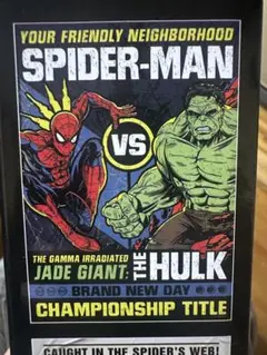 Happyくじ MARVEL スパイダーマン G賞 ポスターのサムネイル