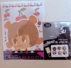 ももも様専用　手塚ピノコ雨恋デコレーションステッカーとブラックジャックステッカー