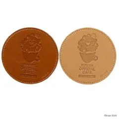 限定】ミャクミャクカフェ コースター 2枚セット(黒・グレー) - メルカリ